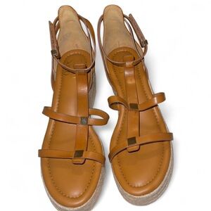 Franco Sarto Tan Espadrille Sandals